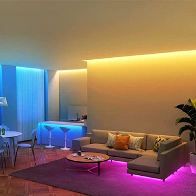 Tiras ligeras de neón finas flexibles 24V de la luz de tira de la MAZORCA LED del Rgb los 840Leds/M para el sitio