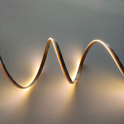 Luces de tira llevadas de neón de emisión laterales de la MAZORCA de 480LED 8m m 12v 3000K flexibles para la iluminación decorativa