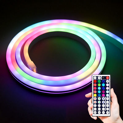 el neón del mando a distancia por infrarrojos 40Keys llevó la prenda impermeable ligera RGB de la tira IP67 de la música