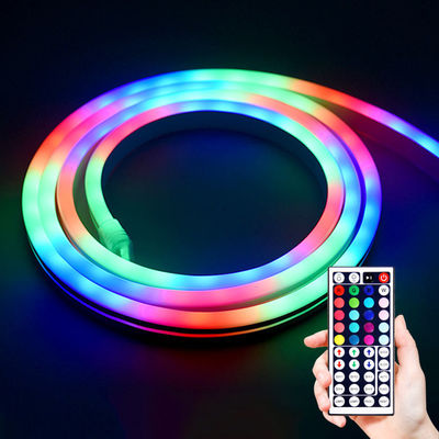 el neón del mando a distancia por infrarrojos 40Keys llevó la prenda impermeable ligera RGB de la tira IP67 de la música