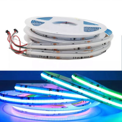 MAZORCA flexible de Chip On FPC el 18w/M Music Sync Smart RGBIC LED del APP de la luz elegante mágica de la música del control