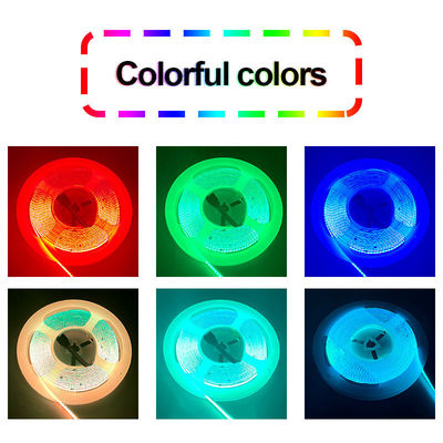 Regulador llevado reactivo Cob Rgb Light de la sincronización de la música de Bluetooth APP de la tira de la música elegante del Rgb