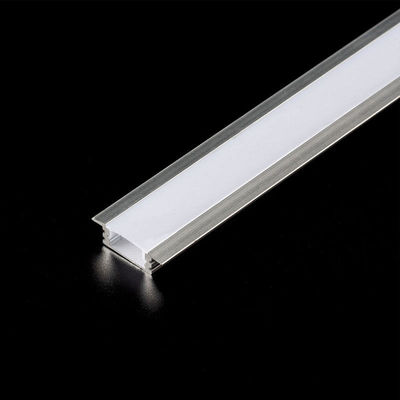 2507 canal de aluminio del perfil de aluminio de 2835 LED para T3 llevado de las tiras - T8