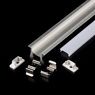 2507 canal de aluminio del perfil de aluminio de 2835 LED para T3 llevado de las tiras - T8