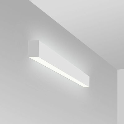 Pasillo montado pendiente linear de aluminio llevado de gama alta del perfil LED de la luz de tira para arriba abajo