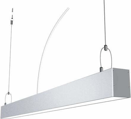 Pasillo montado pendiente linear de aluminio llevado de gama alta del perfil LED de la luz de tira para arriba abajo