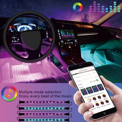 El coche modificado interior decorativo enciende el sistema de iluminación llevado auto 50000 horas