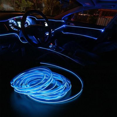 3M modificó el coche enciende la línea ligera fría del EL con la consola LED Ligh ambiente del tablero de instrumentos del USB DIY T