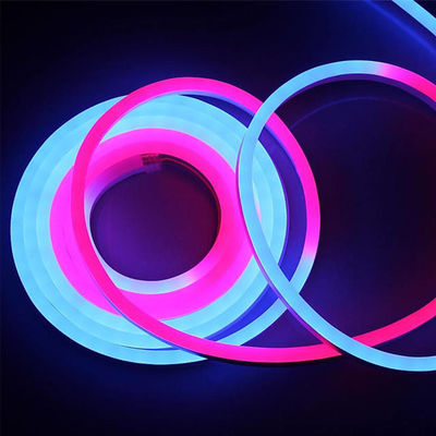 Digitaces llevadas Sign24V de neón RGB SMD5050 los 60leds/M Outdoor Wall Mounted llevaron las luces IP67