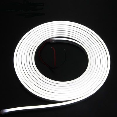 Tira de neón llevada flexible DC 12V 24V del silicón señal de neón impermeable al aire libre de 6 x de 12m m