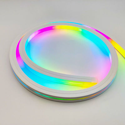 El silicón direccionable 12v dobla los 5m que el sueño ligero de neón de la tira colorea el RGB las palabras de 16 X de 16M M DIY