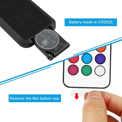 DC5 - mini 21Key LED luces de tira ideales de color de For WS2811 WS2812B del regulador de la luz de 24V