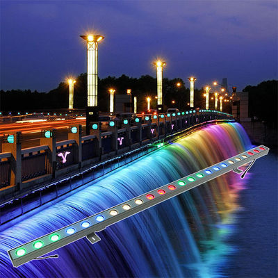 Iluminación arquitectónica al aire libre llevada alta subida del lavado de la pared exterior de la lavadora de la pared IP65