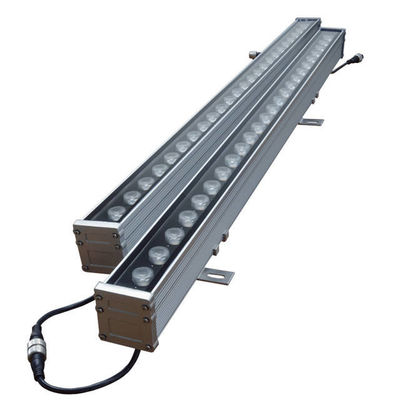 proyector arquitectónico linear al aire libre de la luz Ip67 DMX512 de la lavadora de la pared de 24V RGB LED
