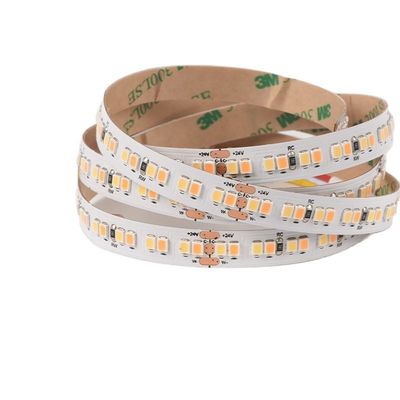 Luz de tira flexible llevada ajustable blanca dual armoniosa del CCT Smd 2835 los 224LEDs/M LED