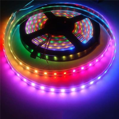 La tira llevada Rgb direccionable 5050 enciende individualmente la cinta de difusión ligera los 5m Ws2812B