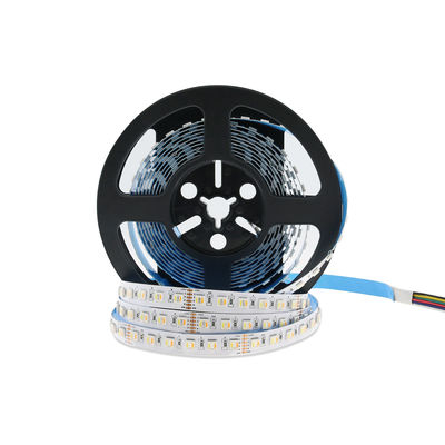 Rgbww 5 en 1 Smd 5050 Rgb llevó Rgb Cct 120 Led/M direccionables 12v 24v