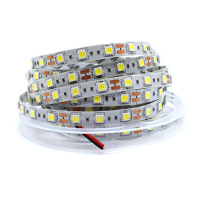 la prenda impermeable Ip65 de la tira de 12v 5050 LED llevó a Flex Strip los 5M White Red Blue