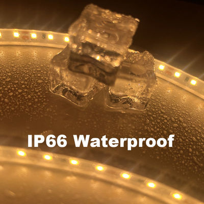 el silicón linear IP66 de las tiras 12V 24V de la iluminación de 9.6W LED impermeabiliza la luz llevada del gabinete