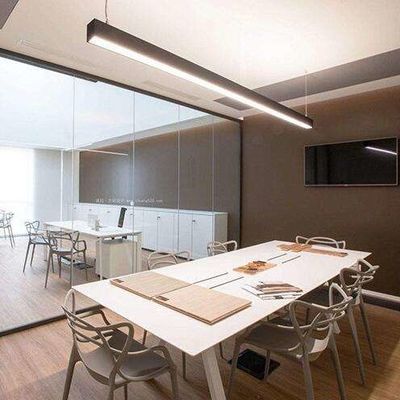la iluminación linear de 6500K LED pela la lámpara llevada linear del canal de aluminio del perfil de U