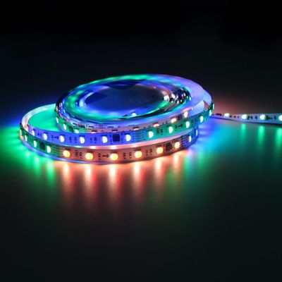 Iluminación llevada Digitaces decorativa de la magia RGBW los 60LEDs/M Outdoor Dmx Led del regulador 24V de Dmx de la tira
