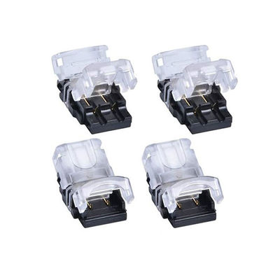 alambre terminal accesorio 8m m masculinos femeninos de 4pin 3pin 2 Pin Led Light Connector LED 10m m