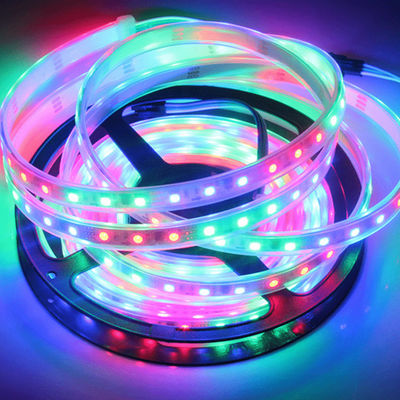 Las señales de datos individuales de Daul LED de la luz elegante del humor de Ws2815 Digitaces Smd 12v Rgb llevaron 60 144 LED