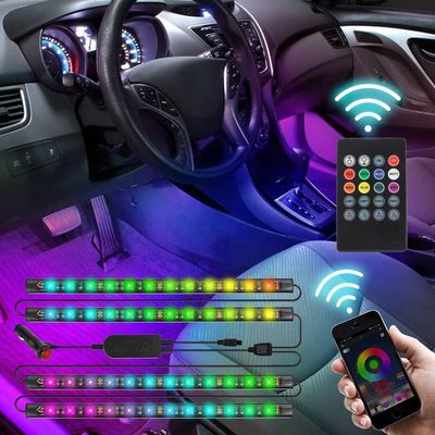 luces de tira llevadas direccionables de Flex Waterproof Pixel Dreamcolor Led de la tira de 5050rgb el 12W/M Ws 2812b