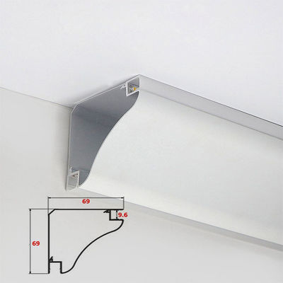 Luz de aluminio modificada para requisitos particulares del perfil del LED para el soporte superficial