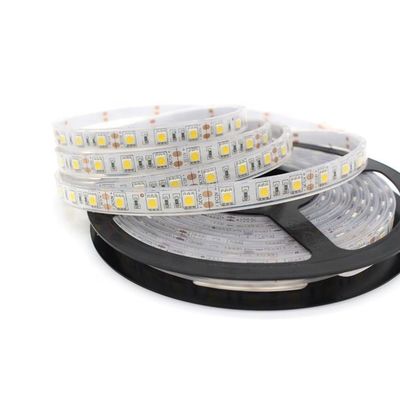 Tira flexible blanca caliente los 5M de IP68 LED 5050