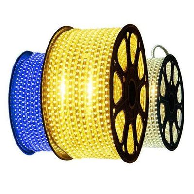 la mazorca de Rgbw de la prenda impermeable de los 50M 100m/Roll Ip65 llevó la tira 110v al aire libre 220v SMD2835 5050