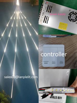 Las tiras de persecución blancas flexibles de la agua corriente de la carrera de caballos smd2835 de las luces que destellaban 24V de la tira del LED llevaron ligero