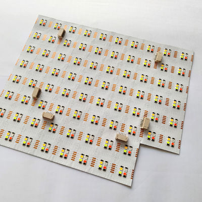 Dc24v Rgbw suavemente llevó la hoja flexible llevada tablero flexible suave del contraluz del panel de la hoja 1152leds Smd2835 35w del panel
