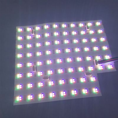 Dc24v Rgbw suavemente llevó la hoja flexible llevada tablero flexible suave del contraluz del panel de la hoja 1152leds Smd2835 35w del panel