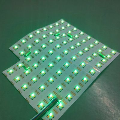 Dc24v Rgbw suavemente llevó la hoja flexible llevada tablero flexible suave del contraluz del panel de la hoja 1152leds Smd2835 35w del panel
