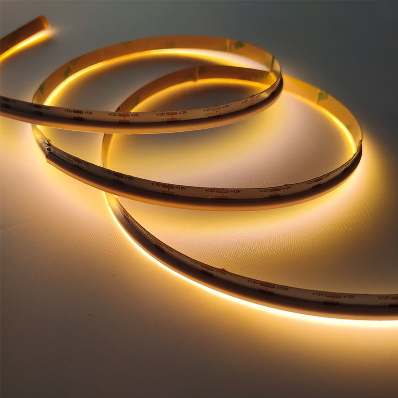 Luces de tira llevadas de neón de emisión laterales de la MAZORCA de 480LED 8m m 12v 3000K flexibles para la iluminación decorativa