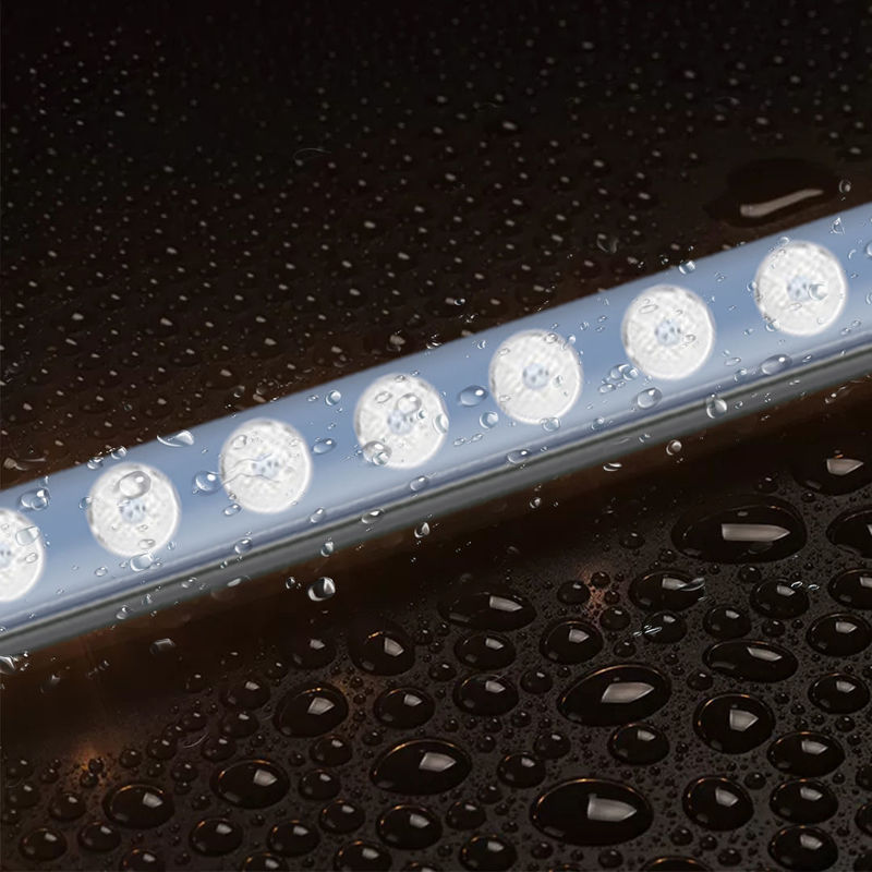 lámpara linear exterior de la iluminación de la muestra del RGB LED de la pared de 12V de la luz al aire libre de la lavadora