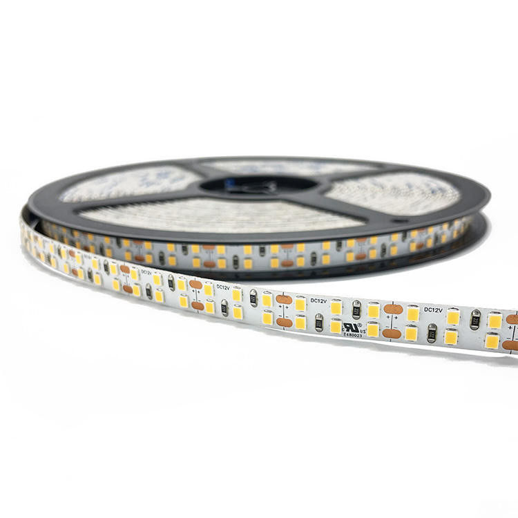 la iluminación linear de los 240leds/M LED pela la barra ligera de la fila doble de la anchura 2835 de 10m m interior