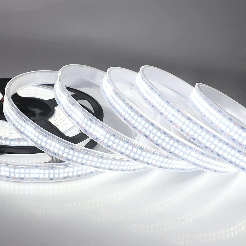 IP20 65 cinta flexible los 60Leds/M de 66 del CRI 80 alta de la salida ligera de las luces LED interiores del gabinete