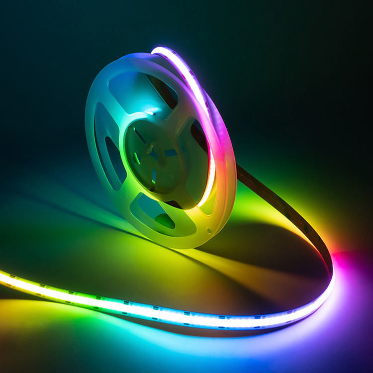 Tira llevada MAZORCA a todo color ideal elegante de las luces de tira de DC12V 24V 10m m LED RGBW RGB