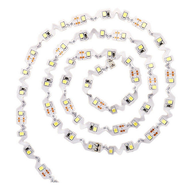 Tipo luz blanca de S de la cinta de la tira flexible LED del LED
